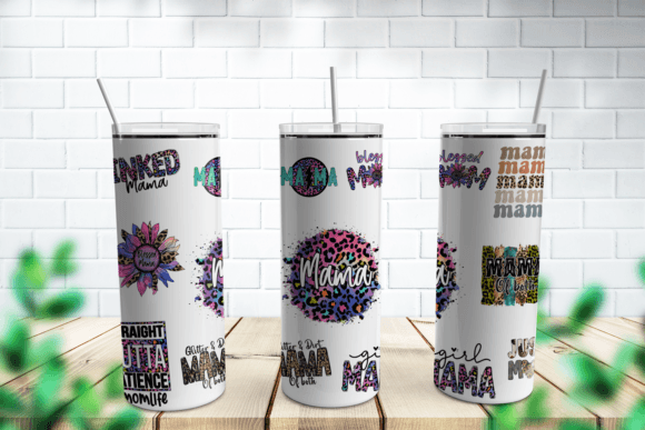 Download Mothers Day Sublimation Tumbler Wrap - Premium Bundle