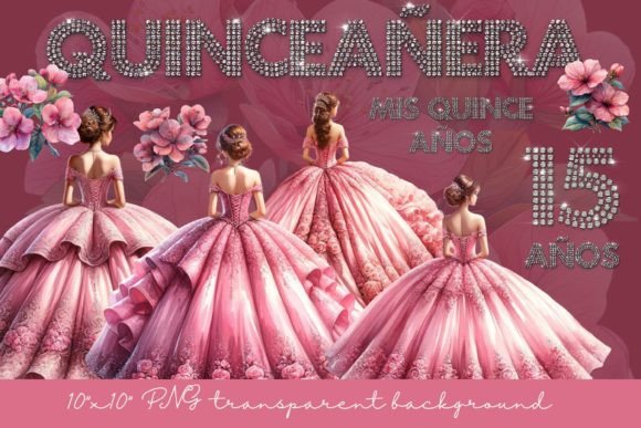 Download Watercolor Pink Color Quinceanera - Pink color Collection